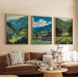 Set Of 3 Taiwan Posters, Travel Prints, Wall Art, Decor, Photography, Art Set, Prints