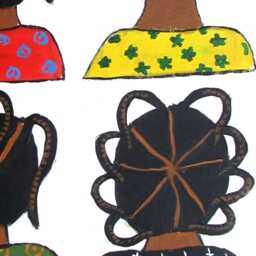 "African Barber Shop Hair Braid Print, Wall Art - 11""x14" - thumbnail 2
