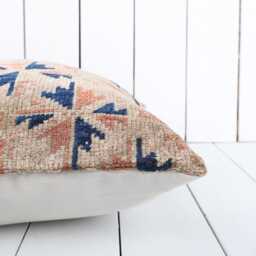 16x16 Kilim Pillow Cover Turkish Bohemian Cushion - thumbnail 4