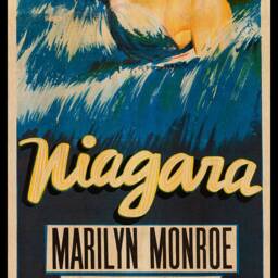 Large Wood Wall Art Niagara Poster, Fanart Cinema Poster On For This Marilyn Monroe Movie Lover, Extra Large Film - thumbnail 2