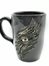 Handmade Eye Mug Personalized Pottery Cup, Anthicreativetouch
