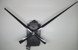 Large Clock Pendulum Mechanism Straight Tapered Hands 17/24cm For Thick Dial Diy Quartz Battery
