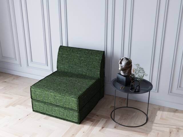 Single-Floor Foam Sofa, Convertible To Bed, 100+ Color Choices