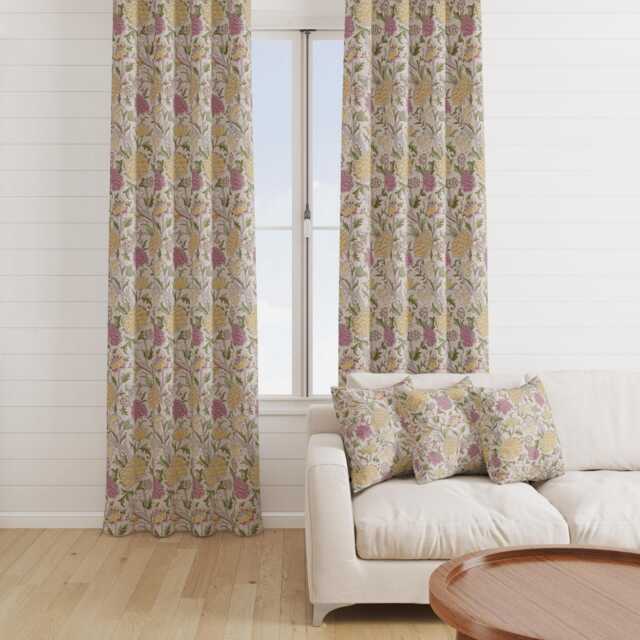 Custom Made William Morris The Cray Stardust Blackout/Lining Curtains Pinch /Triple/Double Pleat - image 1