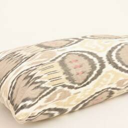 Sienna Ikat Long Body Pillow Cover, Home Decor Lumbar - thumbnail 3