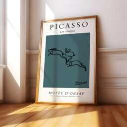 Picasso Artwork, Animals, Modern Wall Art, Artistic Prints, Poster, Animal Unique Gifts, Inspired Art - thumbnail 3