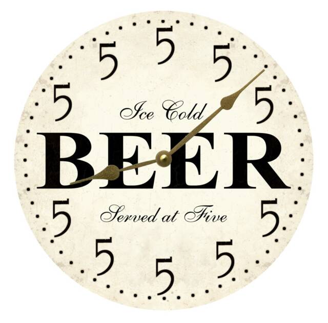 It's Five O Clock Somewhere Clock - Beer - image 1