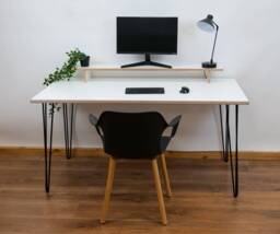 Borden Minimalist Birch Plywood Monitor Stand