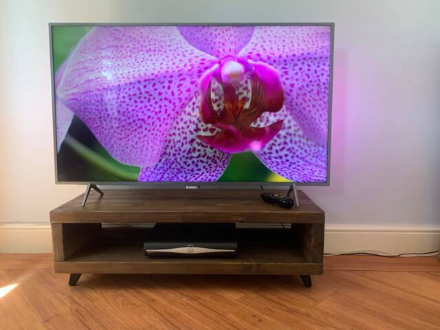 Tv Hifi Stand/Cabinet, Rustic Handmade - Free Delivery - image 1
