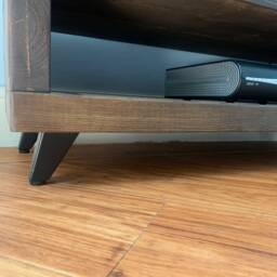 Tv Hifi Stand/Cabinet, Rustic Handmade - Free Delivery - thumbnail 3