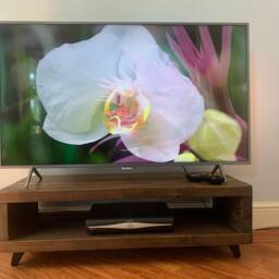 Tv Hifi Stand/Cabinet, Rustic Handmade - Free Delivery - thumbnail 2