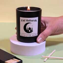 Eid Gift. Candle. Mubarak. Oud Candle Eid Happy Eid - thumbnail 2
