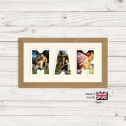Mam Photo Frame Word Name Special Gift Mother's Day 89 By Photos in A Word - thumbnail 1