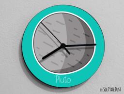 Pluto Planet - Wall Clock - thumbnail 1