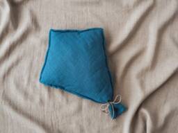 Linen Kite Pillow, Colorful Nursery Decor - thumbnail 1