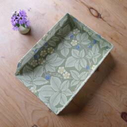 William Morris A4 In-Tray - Bramble Designs Office Collection & Stationery Handmade in England - thumbnail 3