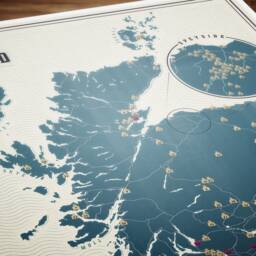 Whisky Map Of Scotland - Distilleries Poster, Scottish Scotch Art Print, Lover Gift UK & Worldwide - thumbnail 3