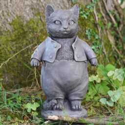 Tom Kitten Peter Rabbit Large Resin Statue Home Garden Ornament Beatrix Potter British Gift - thumbnail 1
