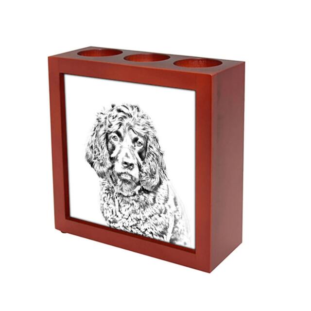 Boykin Spaniel - Wooden Stand For Candles/Pens With The Image Of A Dog New Collection - image 1
