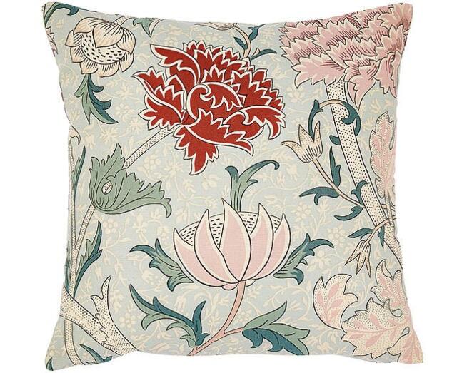 William Morris - Cray Duckegg/Pink Cushion Cover Throw Pillow Designer Home Decor - image 1