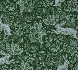 Woodland Crib Sheet Vintage Green Baby Bedding, Changing Pad Cover - thumbnail 2