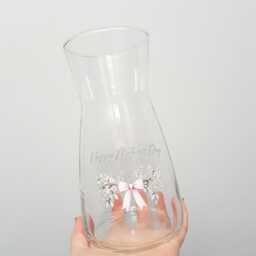 Personalised Glass Vase/Mother's Day Gift/Mum Vase/Mummy Vase/Flower Vase/Mum Gift/Nan Gift/Nanny Gift/Gifts For Her/Flower Jug - thumbnail 2