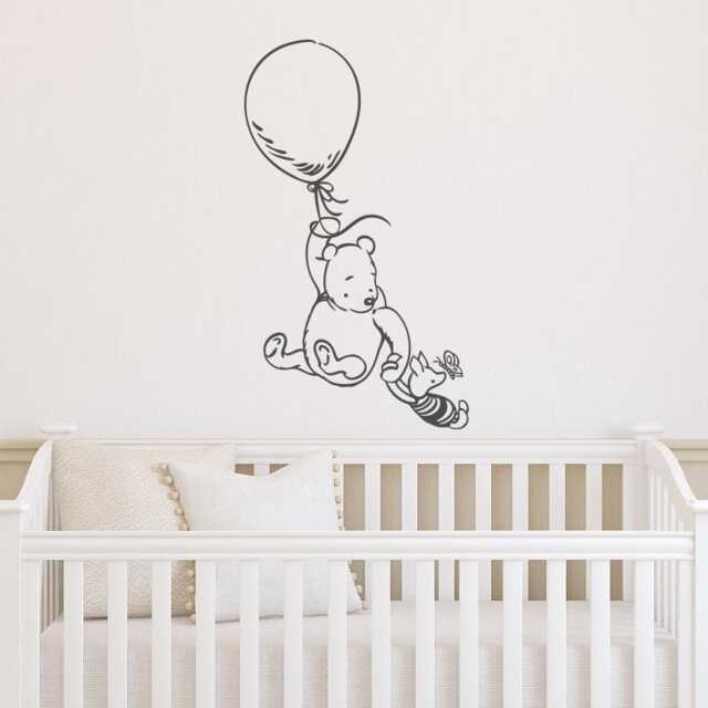 Winnie The Pooh Wall Decal Kids Nursery Decor P136 - image 1