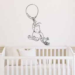 Winnie The Pooh Wall Decal Kids Nursery Decor P136 - thumbnail 1