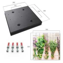 Green Herbs Key Cabinet For Home, Industrial Box, Rustic Flowers & Plants, Lovers Of Nature Freshness - thumbnail 4