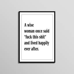 Positivity Quote Print - Motivational Message A3 & A4 Home Decor Positive Prints Minimalist Inspirational Mothers Day Gift - thumbnail 3