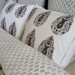 Brown Duvet Set/ Cover King/ Comforter Covers/ Indian Bedding/ Bed Cover/ Duvets/ King Set - thumbnail 2