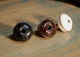 Vintage Style Acorn & Oak Electrical Plug - Bakelite Replica Top Quality Supplies For Your Handmade Lighting, Lamps, Pendants Etc