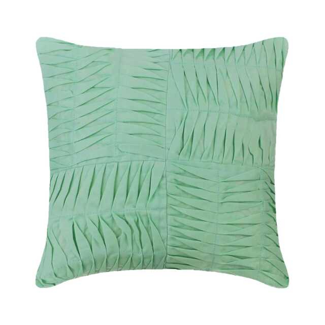 "Decorative Pastel Green Throw Pillow Cover 16""x16" - image 1