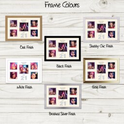 21st Photo Frame Word Birthday Special Gift 5Sqbox-965D By Photos in A Word - thumbnail 2