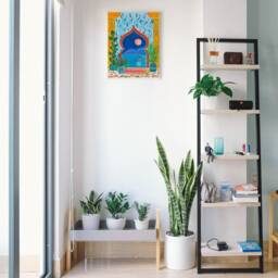Morocco Travel Print, Botanical Art Tropical Wall Decor, Morocco Christmas Gift For Traveller, Marrakech Gift - thumbnail 2