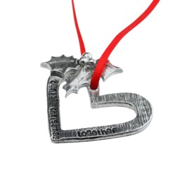 13Th Anniversary Christmas Ornament - Our Together Keepsake Tree Decoration Gift For Couples - thumbnail 4