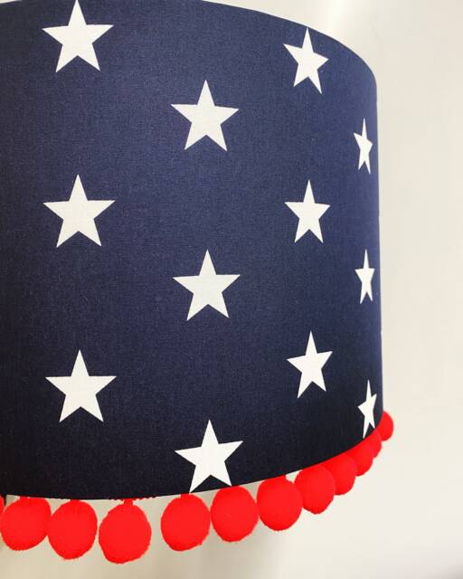 star Pompom Lampshades. Lots Of Colours - image 1