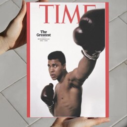 Muhammad Ali Time Magazine Cover Poster - Vintage Boxing Legend Wall Art - thumbnail 2