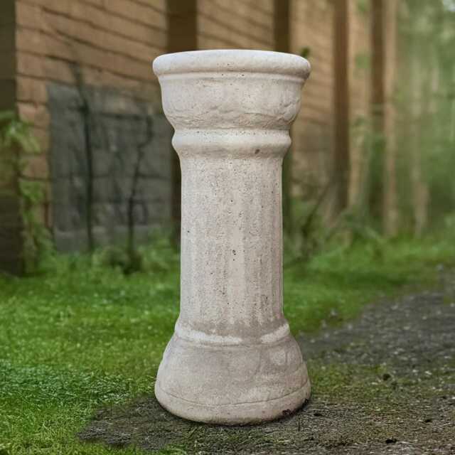 Large Stand Statue Outdoor Plinth Figurine Stone Pedestal Decoration Handmade Pedestal Lover Gift Lawn Ornament Front Door Decor - image 1