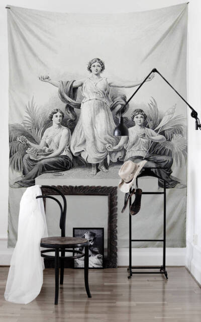 Mythological Goddess- Wall Tapestry - Tapestry Hangings Wanderlust Bohemian Home Decor Dorm T#95 - image 1