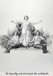 Mythological Goddess- Wall Tapestry - Tapestry Hangings Wanderlust Bohemian Home Decor Dorm T#95 - thumbnail 3