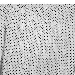 Small Dots Cotton Curtain Panel 58 Inch Wide/Window D??cor Backdrop Classroom Bedroom Cabin Hotel Guest Room Curtains - thumbnail 4