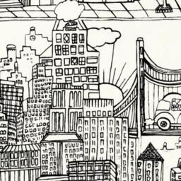 New York in Black & White - This Listing Is For One Pillow - thumbnail 2