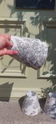 French Toile Black Candle Clip Lampshade Wall Lights - thumbnail 1