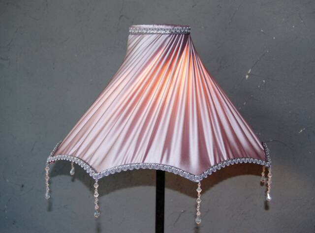 Pink Lampshade From France - image 1