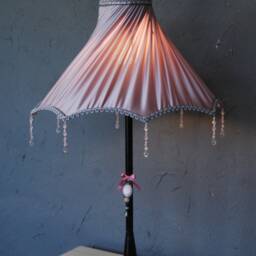 Pink Lampshade From France - thumbnail 2