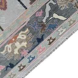 Exquisite Oushak Style Hand Knotted Rug 4x6, 5x8, 6x9, 8x10, 9x12, 10x14 Ft Handmade Rugs For Living Room - Antique Style Contemporary Rug - thumbnail 4