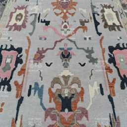 Exquisite Oushak Style Hand Knotted Rug 4x6, 5x8, 6x9, 8x10, 9x12, 10x14 Ft Handmade Rugs For Living Room - Antique Style Contemporary Rug - thumbnail 3