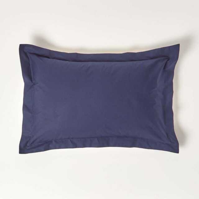 200 Tc Egyptian Cotton Oxford Pillowcase Percale Soft Breathable - image 1
