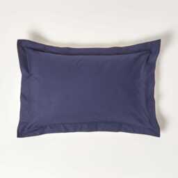 200 Tc Egyptian Cotton Oxford Pillowcase Percale Soft Breathable